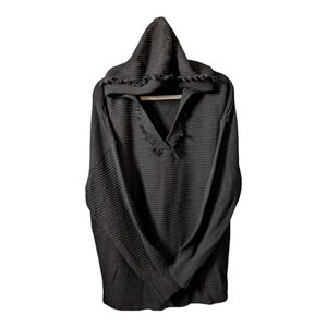Unbranded 2X Knit Hoodie With Fringe NWOT